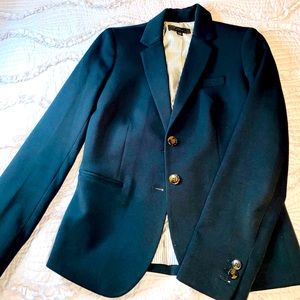 J.Crew Womens Parke Wool-Blend Blazer